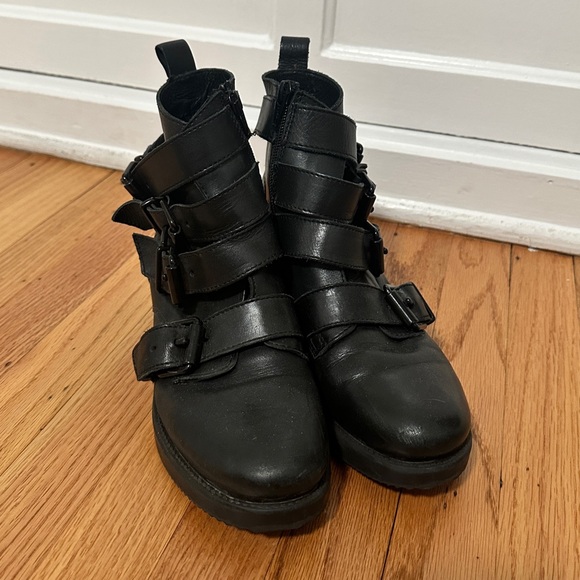 🖤 STEEVE MADDEN ANKLE BOOTS - Picture 2 of 4